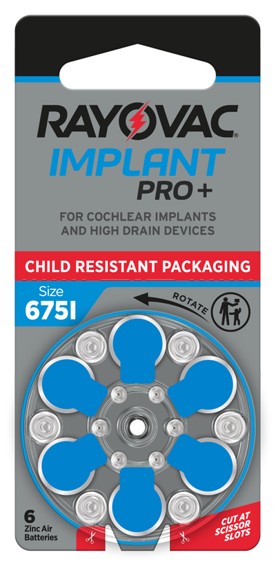 Cochlear Batteries