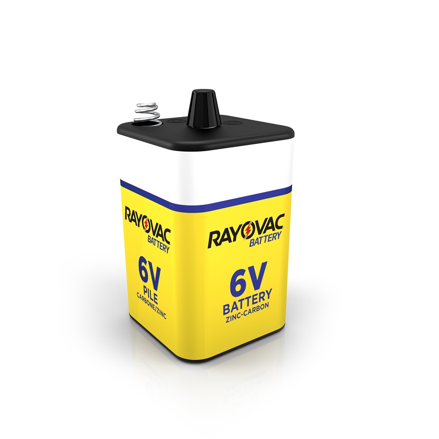 Spectrum Brands Rayovac® 944A Lantern Battery, 6-Volt Spring