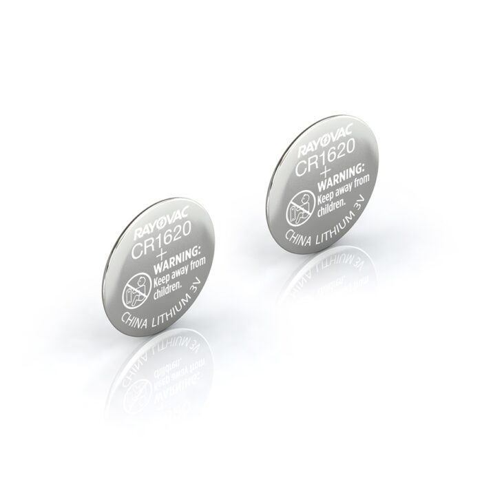 CR1620 Lithium Coin Cell 2-Pack