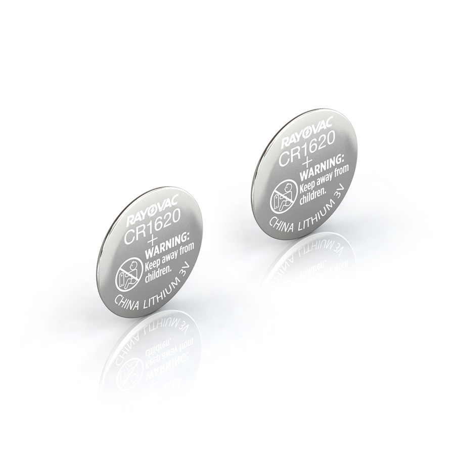 CR1620 Lithium Coin Cell 2-Pack - Rayovac